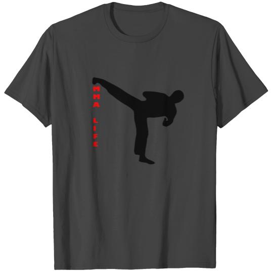 Karate Martial arts such as MMA, Brazilian HighKik T Shirts