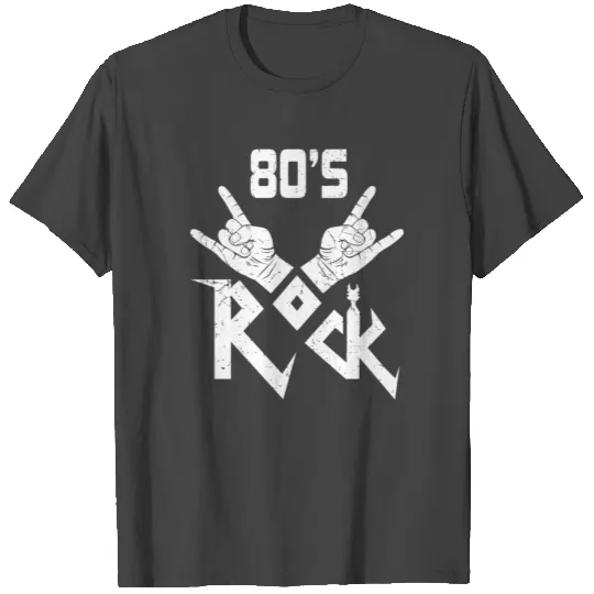 80's Hard Rock Music Heavy Metal Gift T Shirts