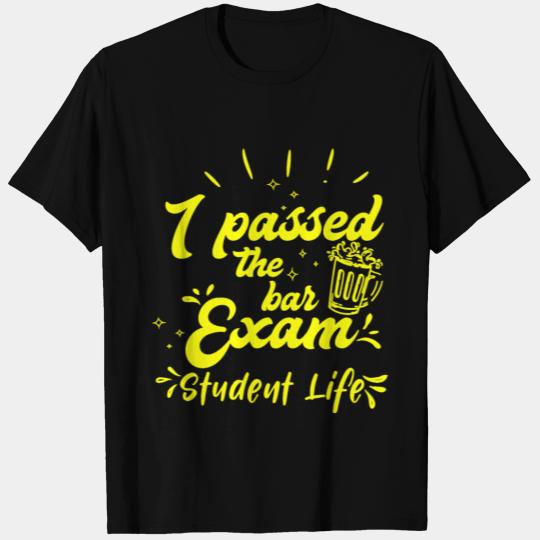 Student Life Studying University College T Shirts