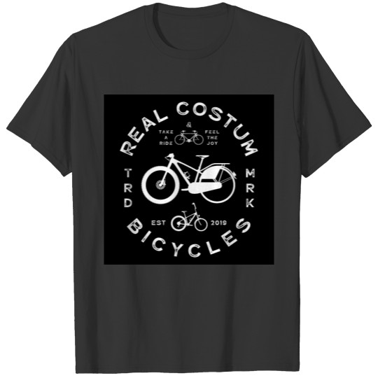 funny bicycle retro mountain bike road bike poster T Shirts