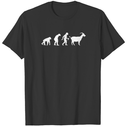 Goat Evolution Funny T Shirt T-shirt