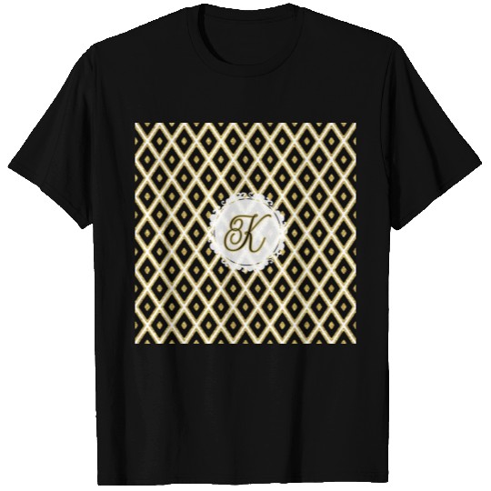 Black and Gold "K" T Shirts