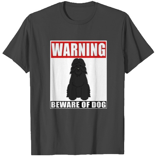 Warning Bouvier Des Flandres Beware Of Dog T Shirts