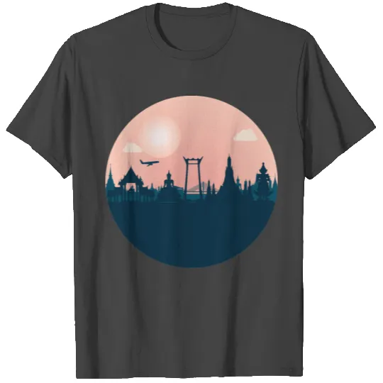 Temple buddha T Shirts
