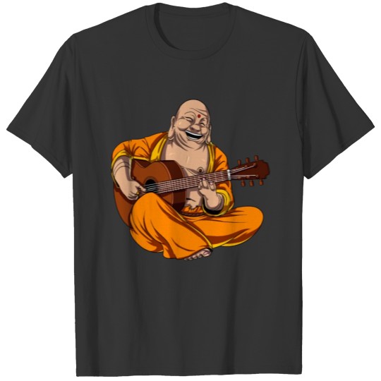 Buddha Playing Guitar T-shirt