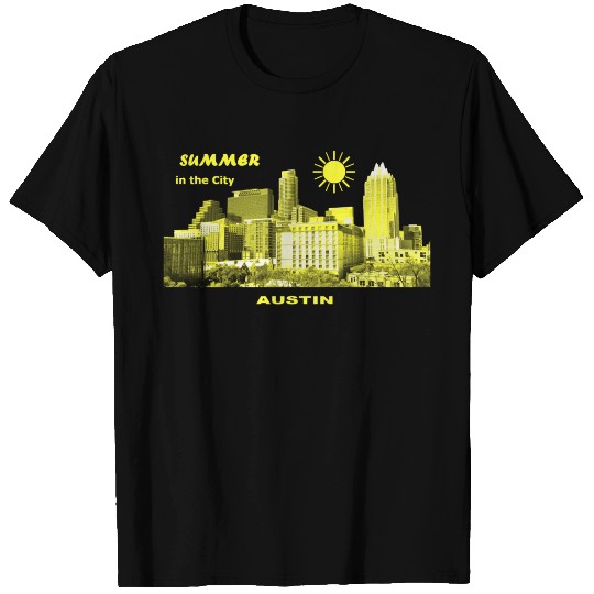 Austin Texas USA Summer Holiday City T Shirts