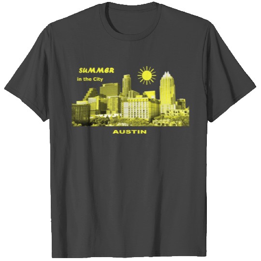 Austin Texas USA Summer Holiday City T Shirts