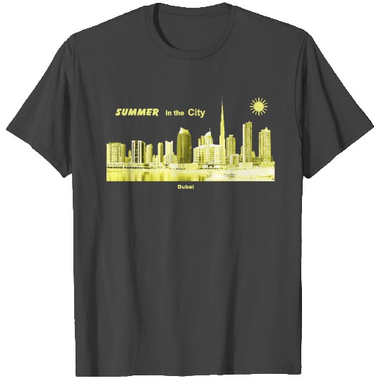 Dubai United Arab Emirates Summer Holiday City T Shirts