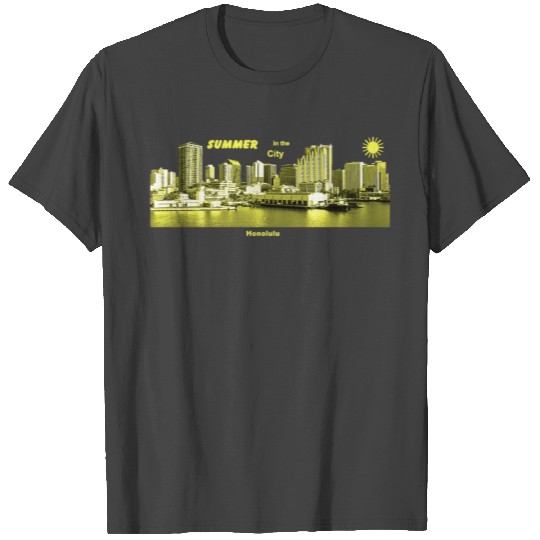 Honolulu Hawaii USA Summer Holiday City T Shirts