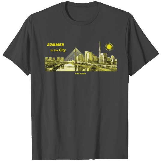 Sao Paulo Brazil Summer Holiday City T Shirts