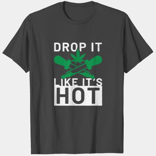 Cannabis Grass Weed High Bong Joint Hemp T Shirts