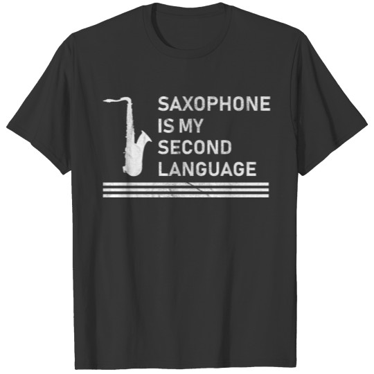Saxophone, Saxophonist T-shirt