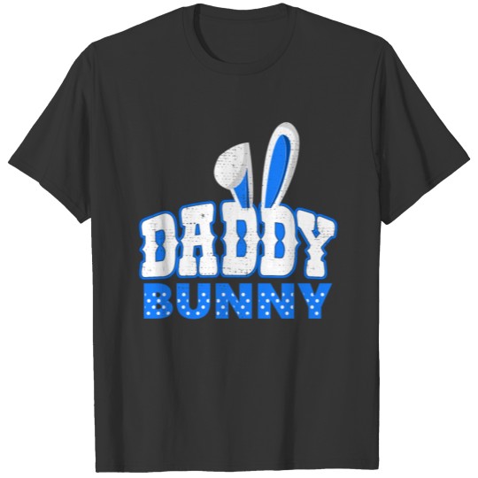 Gender Reveal baby announcement dad mom blue boy T Shirts