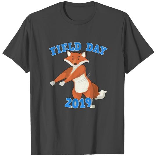 Field Day 2019 Flossing Fox T Shirts