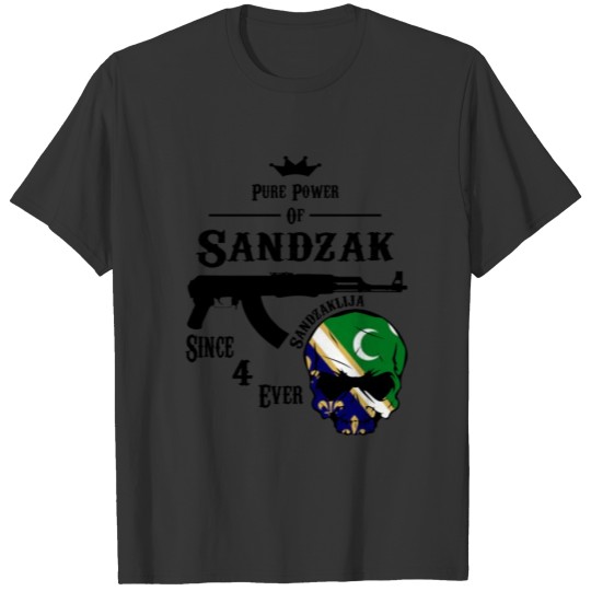 Sandzak T shirt Power of Sandzaklija T-shirt