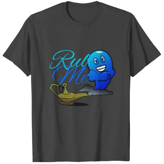 Blue djinn - rub me genie T Shirts