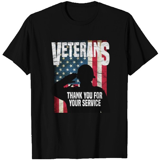 VETERAN - Thank You For Your Service T Shirts