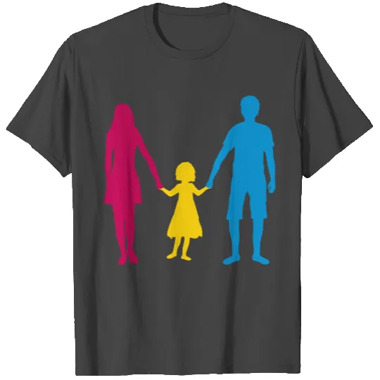 family mother mum mom mother's day father daddy an T Shirts
