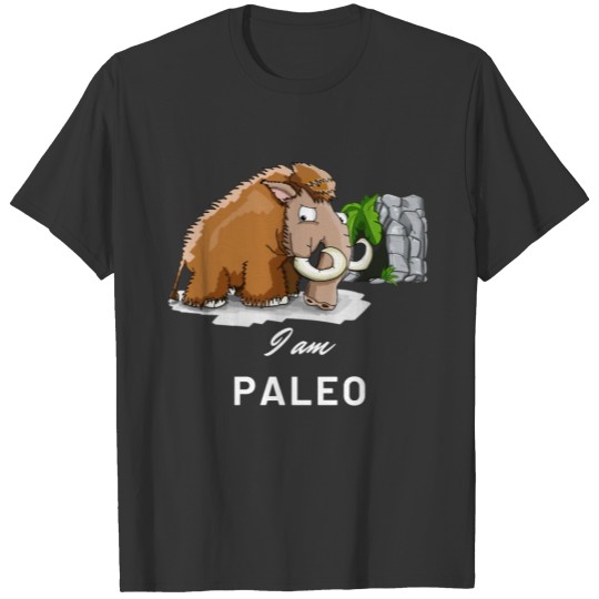 I am Paleo - white T-shirt