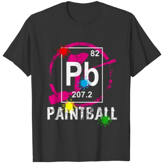 Paintball element, Marker, Weapon, Gift T-shirt
