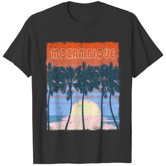 Mozambique Beach Family Vacation Keepsake T Shirts