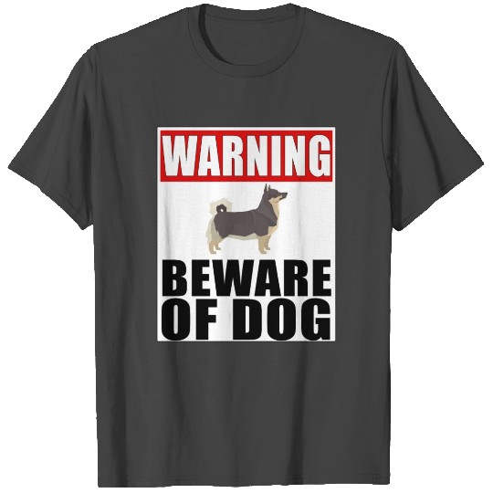 Warning Swedish Vallhund Beware Of Dog T Shirts