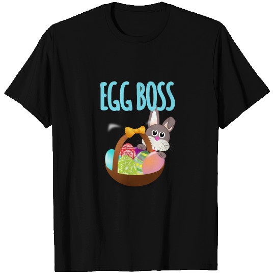 Egg Boss Easter T Shirts Boy Easter T Shirts Girl