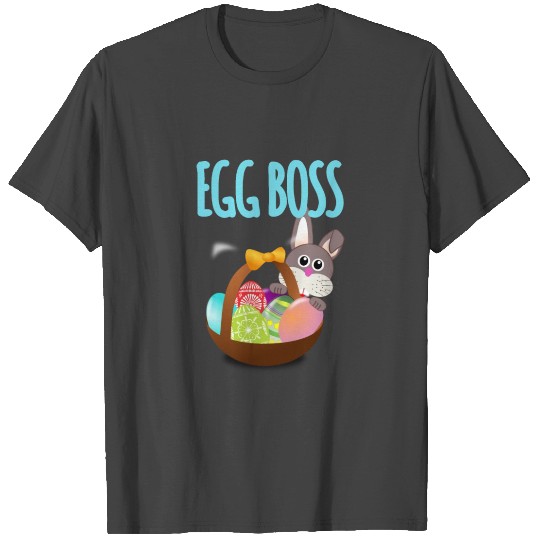 Egg Boss Easter T Shirts Boy Easter T Shirts Girl