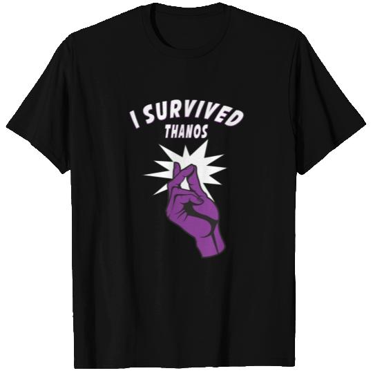 i survived THANOS T Shirts