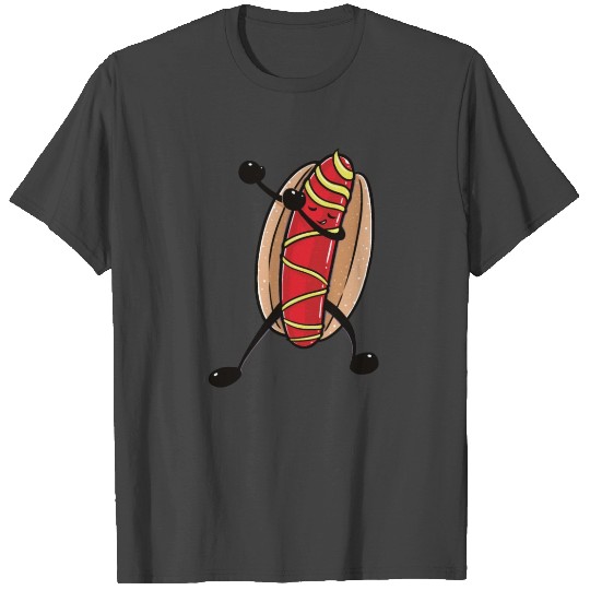 Funny dabbing Hot Dog product - perfect gift T Shirts