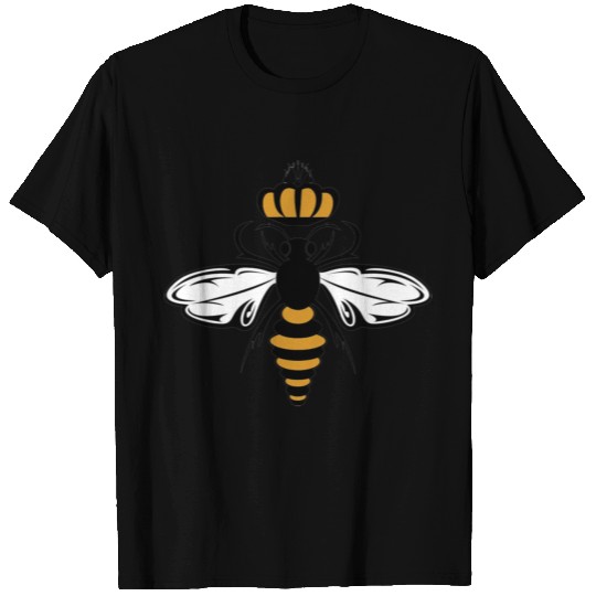 Queen Bee with Crown Motif T Shirts