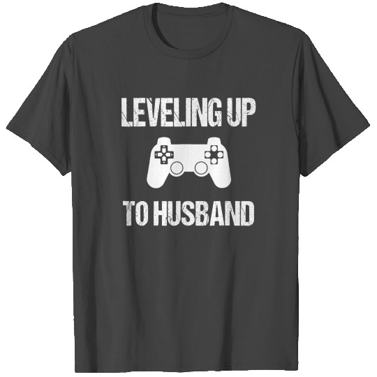 Engagement T Shirts for Groom Video Game Lovers