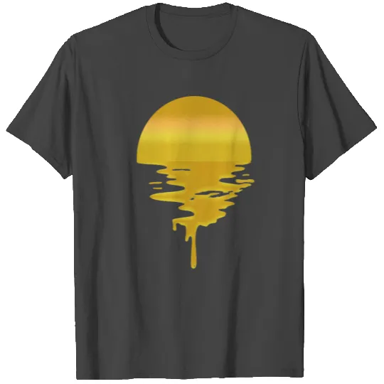 Sun Sunset Sunrise Horizon Natural Moon Sky Cloud T Shirts