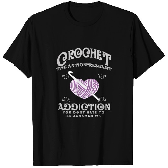 Crochet handmade wool sewing knitting fabric gifts T Shirts