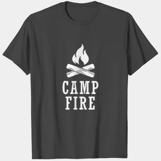 Camp Fire Boho Chic Bohemian Style Nature Gift T Shirts