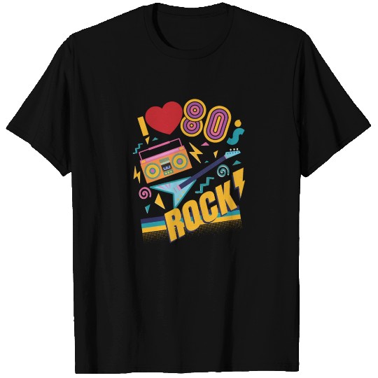 retro 1979 80s 80ies eigthies rock T Shirts