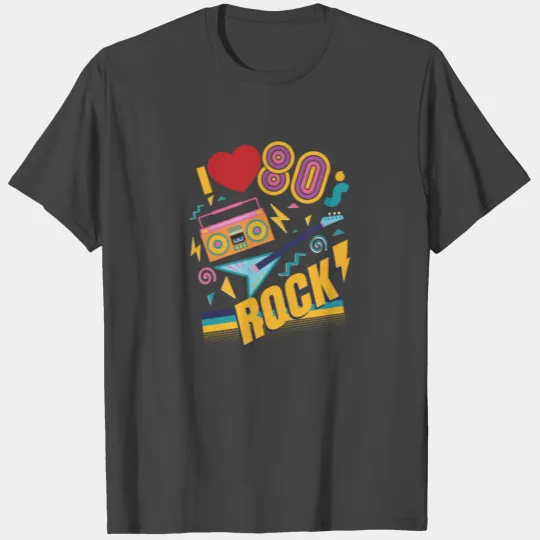 retro 1979 80s 80ies eigthies rock T Shirts