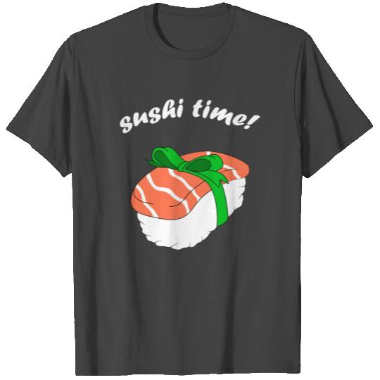 Sushi Time Sushi Rolls seafood tuna wasabi T Shirts