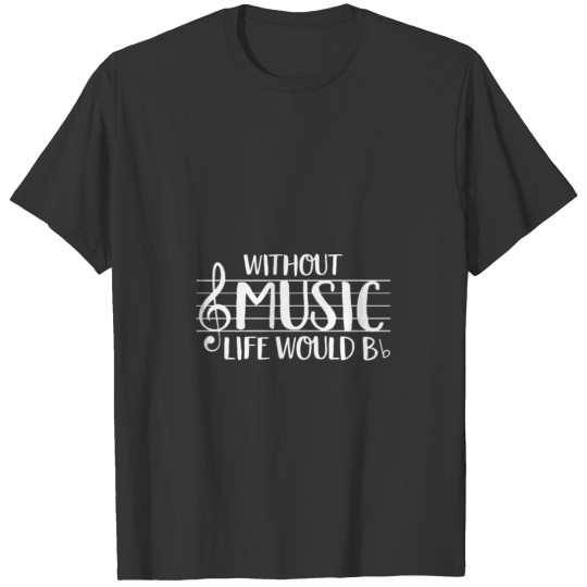 MUSIC FLAT T Shirts
