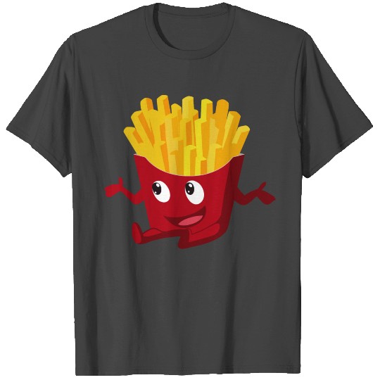 French fries face gift T Shirts