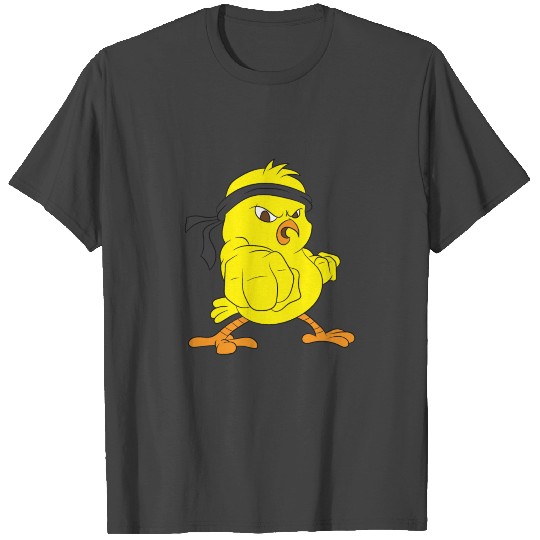 Karate chicken bird T Shirts