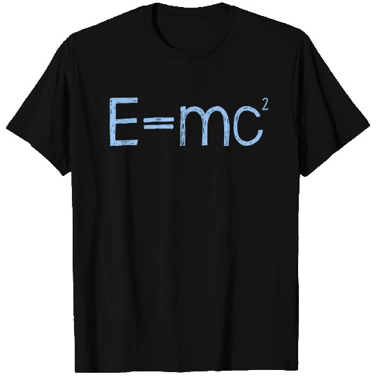 E=mc² - Albert Einstein - maths - mathematics T Shirts
