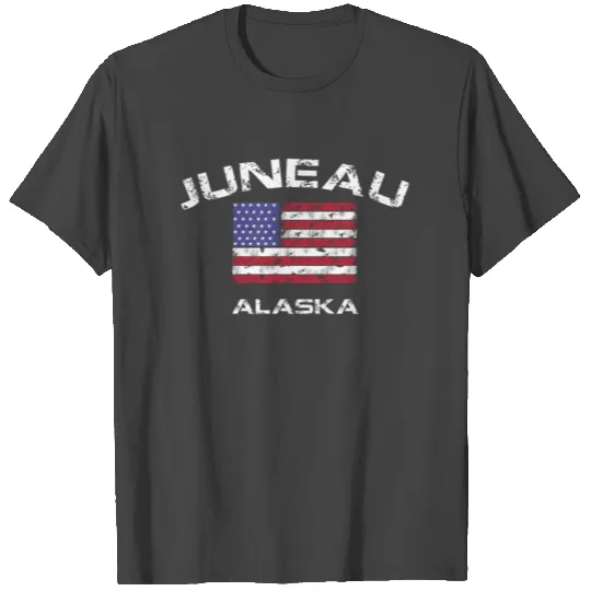 Juneau Alaska America 4th of July vintage T Shirts