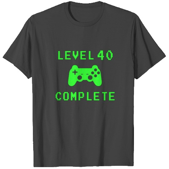 Level 40 Complete 40th Birthday 1979 T Shirts
