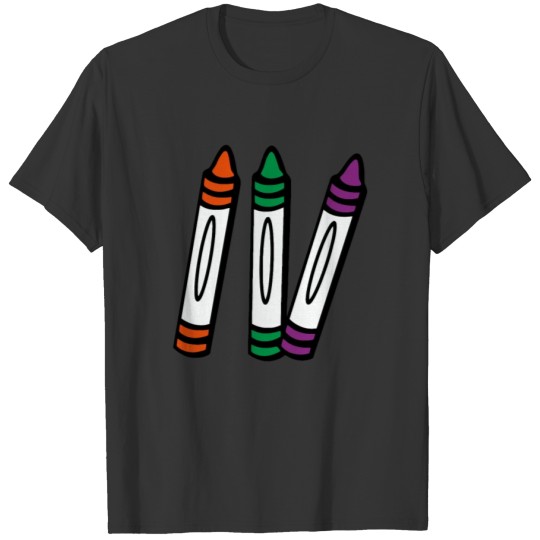 Crayons funny tshirt T-shirt