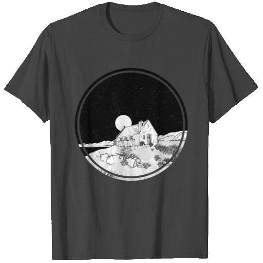 church of the good shepherd full moon night T Shirts