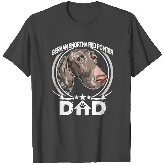 German Shorthaired Pointer Dad T Shirts
