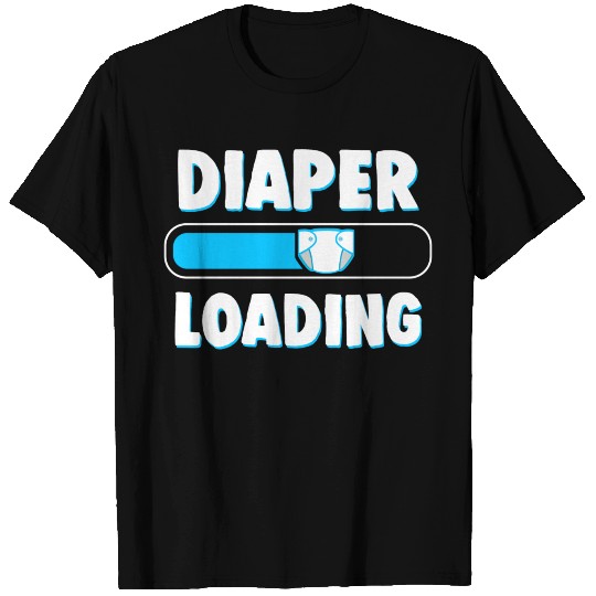 Funny Diaper Loading Design for Adults Kids ABDL T Shirts
