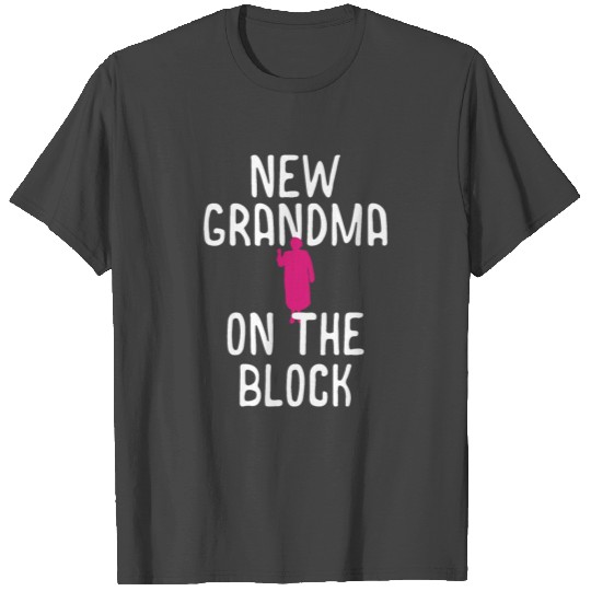 Grandma to Be New Granny Nana Announcement design T Shirts