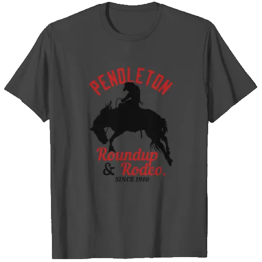 Pendleton Roundup & Rodeo Since 1910 T Shirts